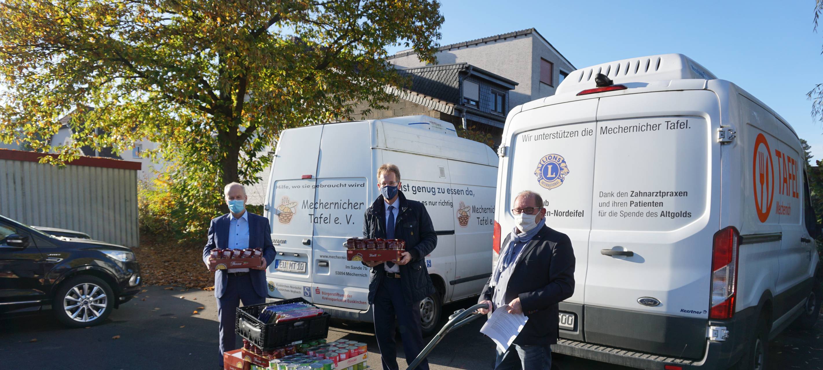 Geld für Mechernicher Tafel