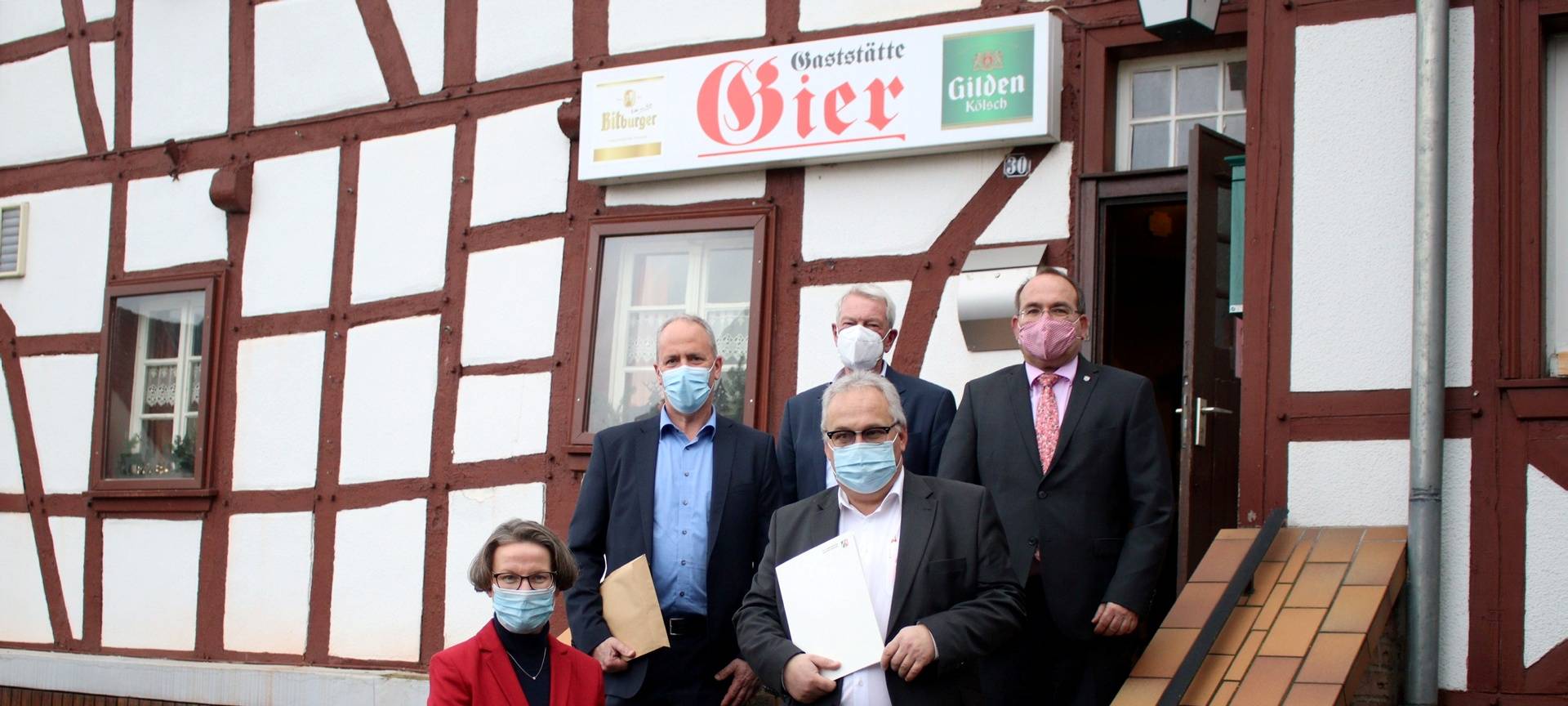 Geld für Gaststätte Gier in Kall