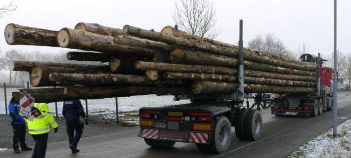 Mehr als 18 Tonnen Überladung