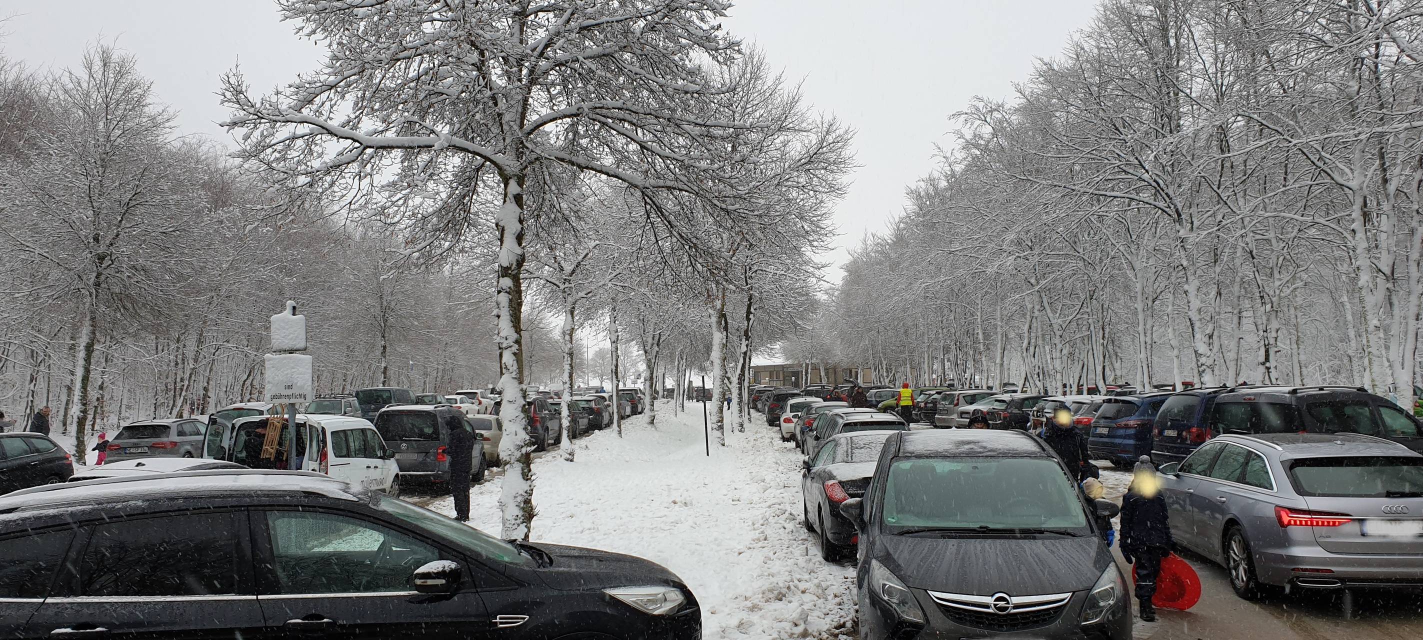 Großer Ansturm am Weißen Stein