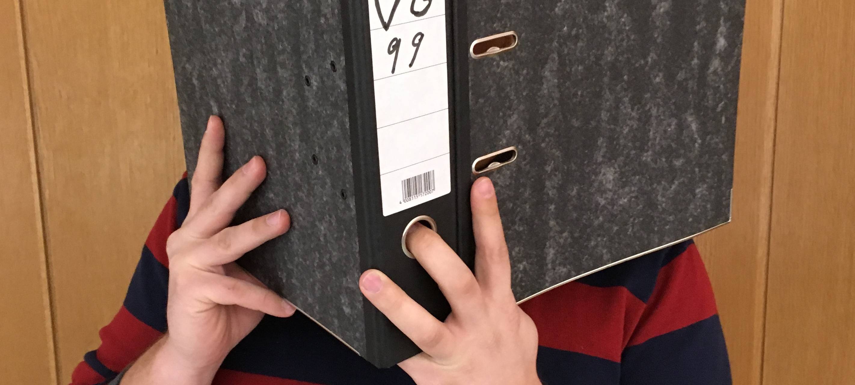 Angeklagter vor Gericht