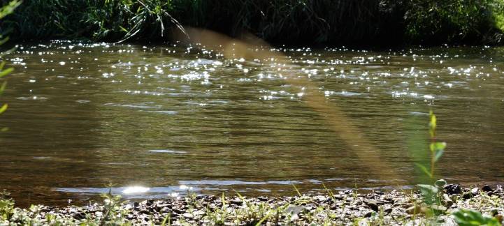 Baden in Flüssen: Wasserverband rät zur Vorsicht