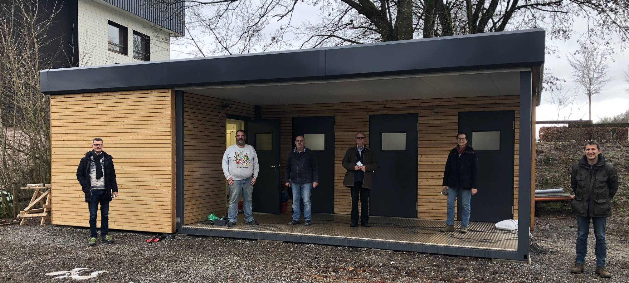 Sanitärgebäude für Campingplatz an der Binz