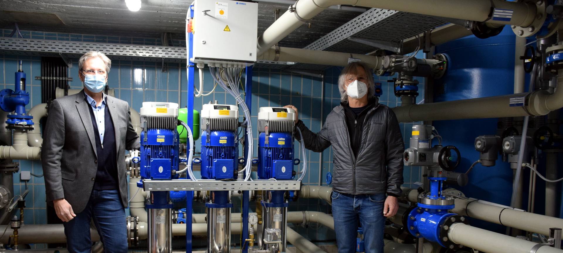 Neue Technik für Trinkwasser- aufbereitungsanlage Düttling