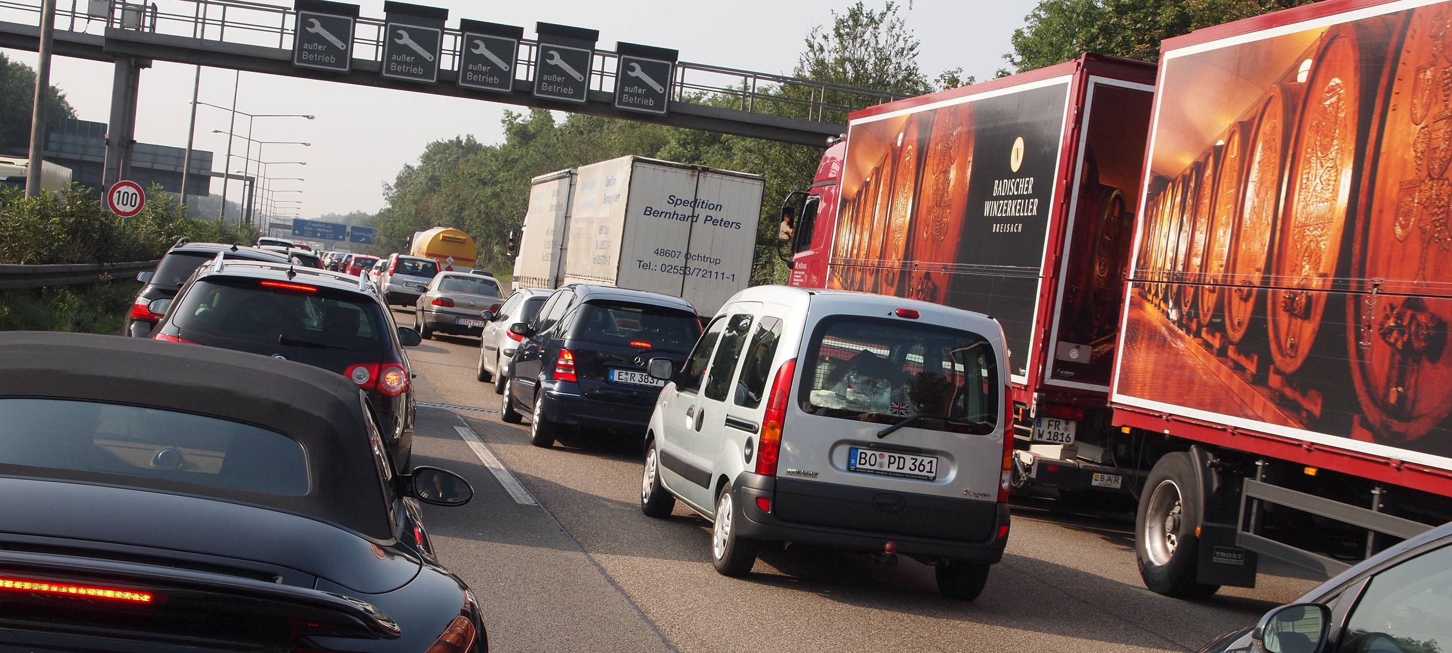 Schwerer Unfall auf der A1 bei Euskirchen