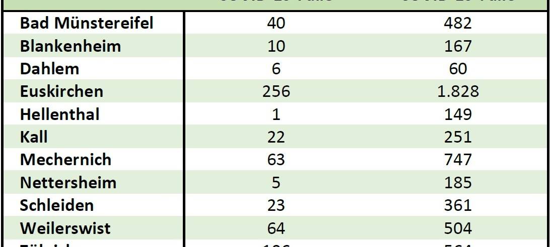 Zahl der Infektionen im Kreis nähert sich der 600
