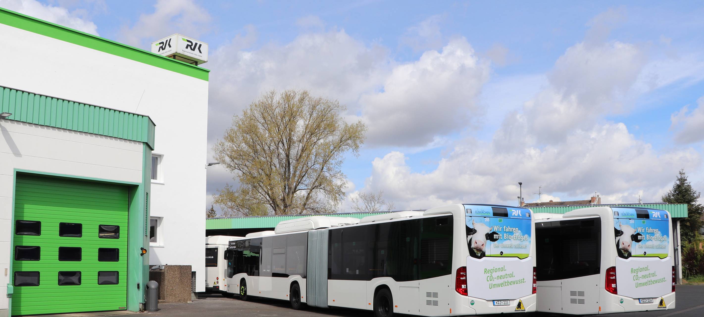 Neue Bio-Erdgasbusse im Kreis Euskirchen