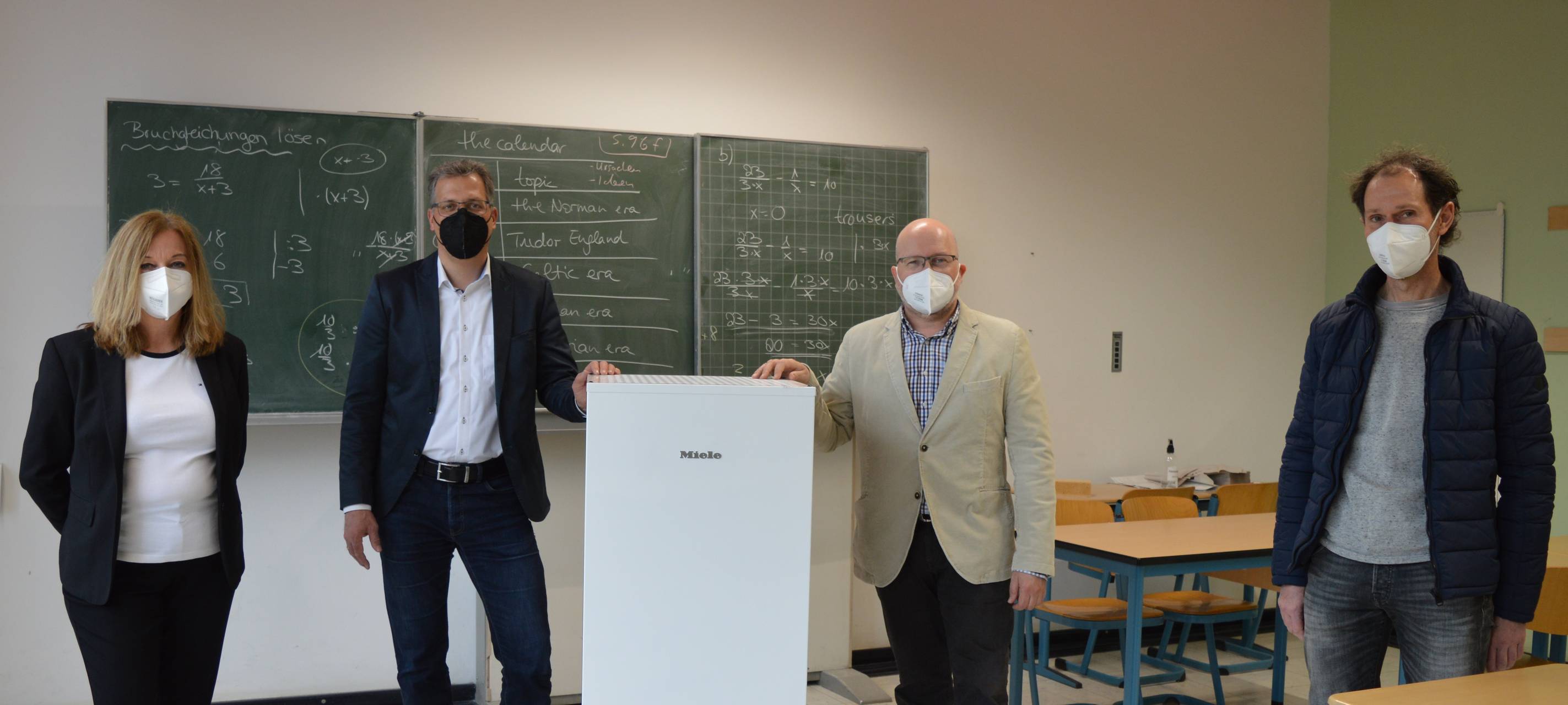 Luftfilter-Geräte für städtische Schulen in Zülpich