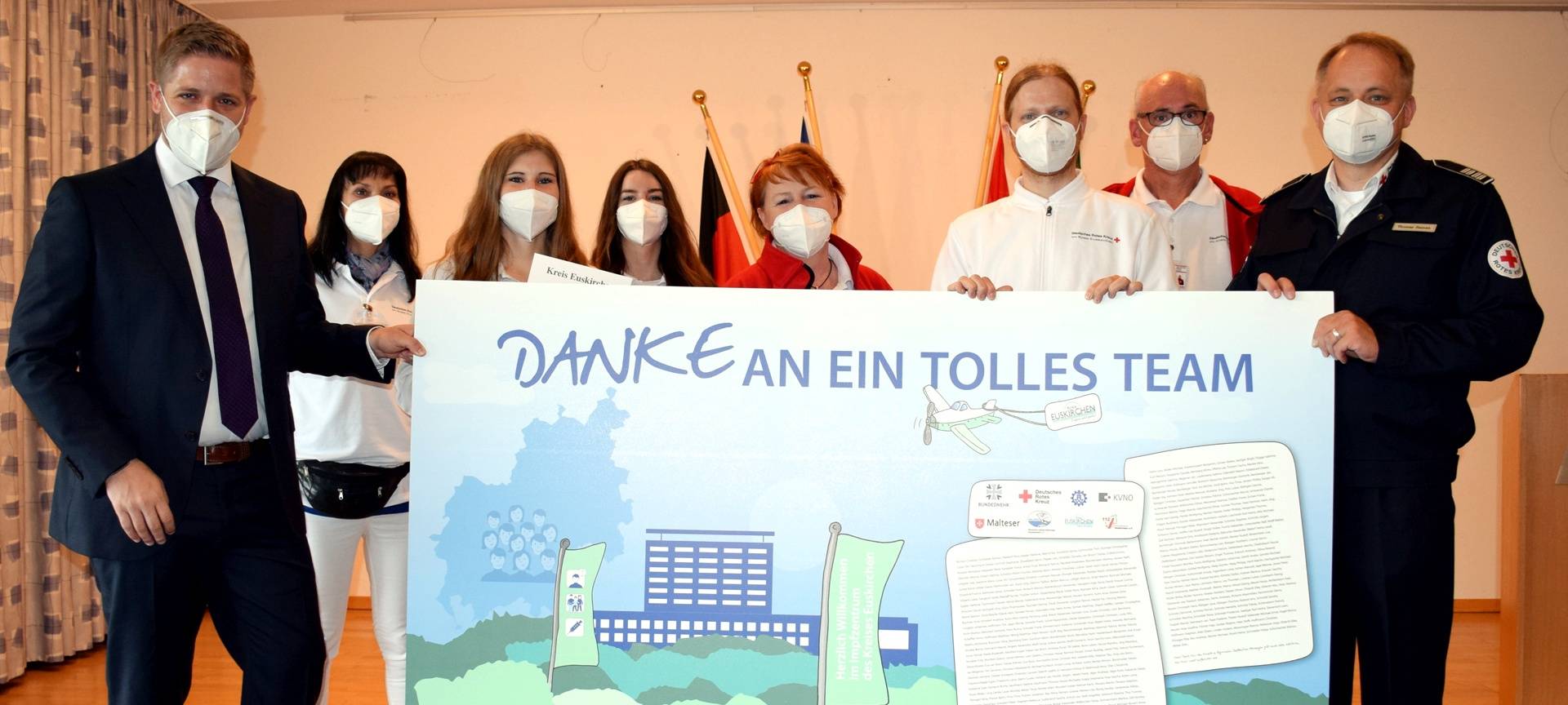 Dank an Helferinnen und Helfer in Marmagen