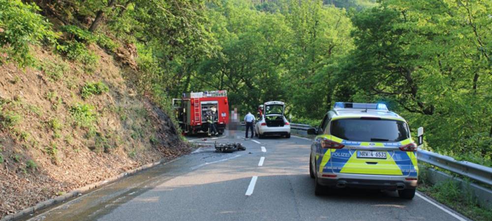 Schwerer Unfall bei Heimbach