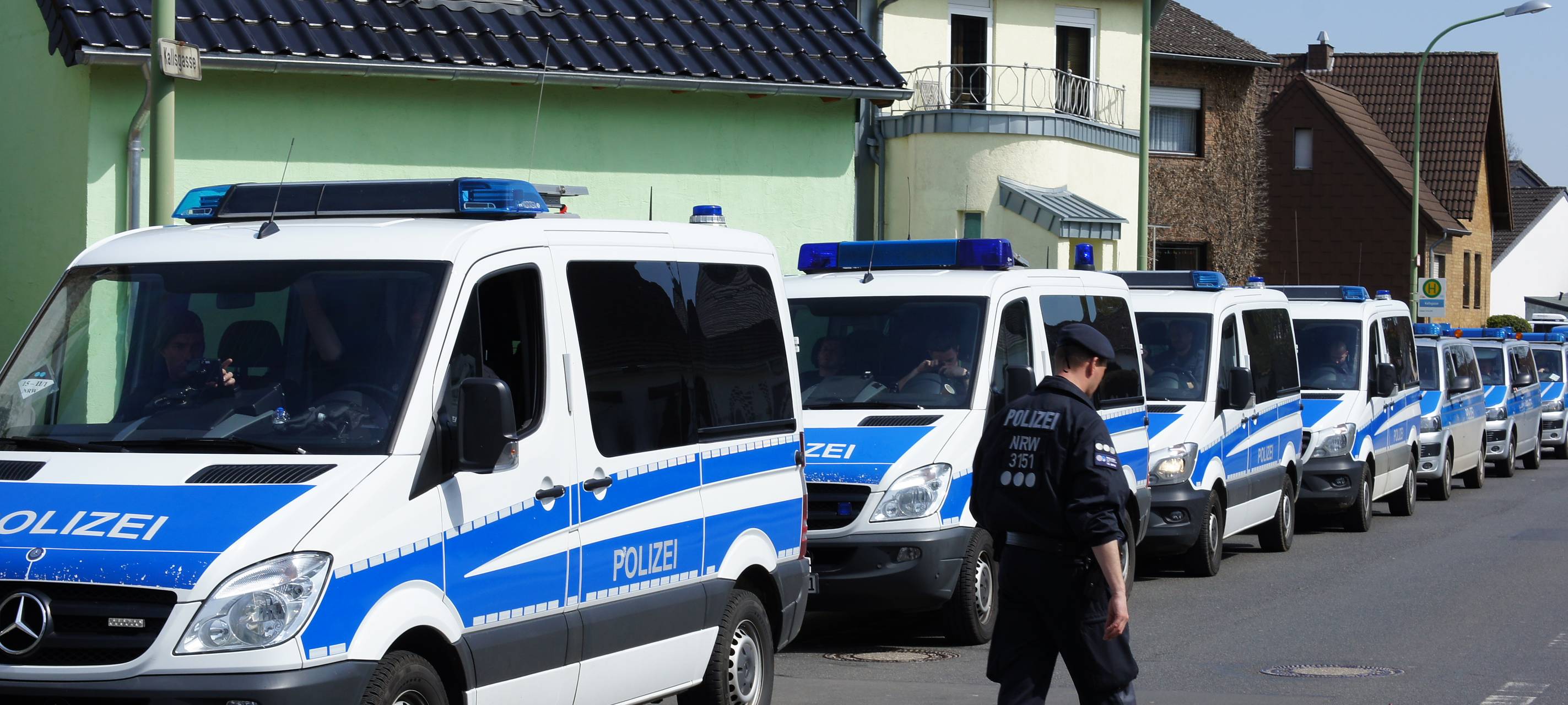 Polizei zeigt Präsenz in Euskirchener City