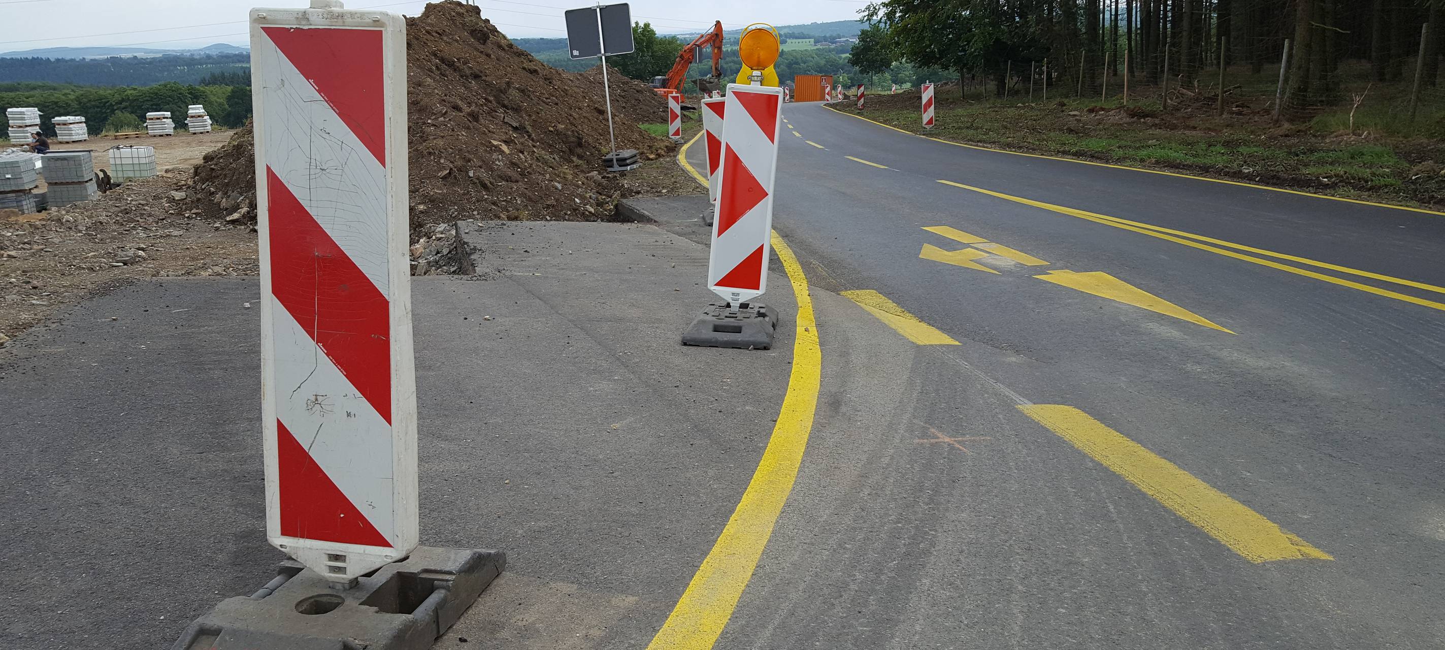 Verzögerungen an der B265 bei Hellenthal