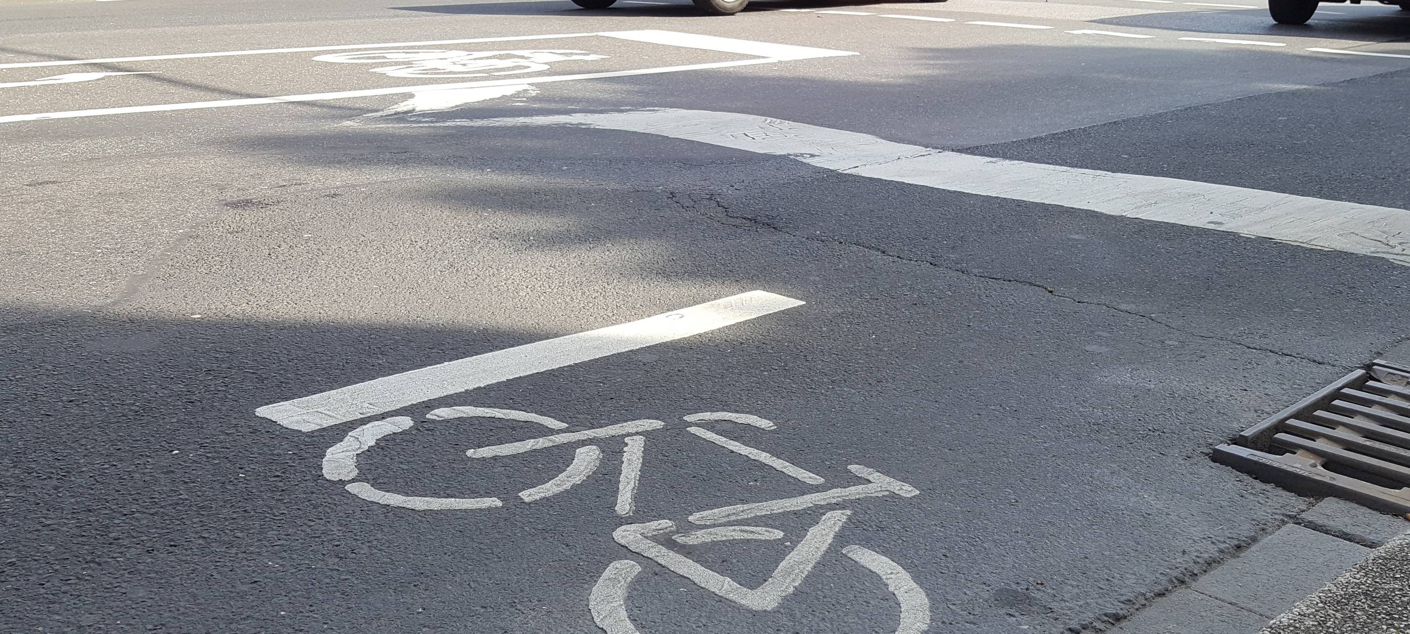 Fahrradschutzstreifen