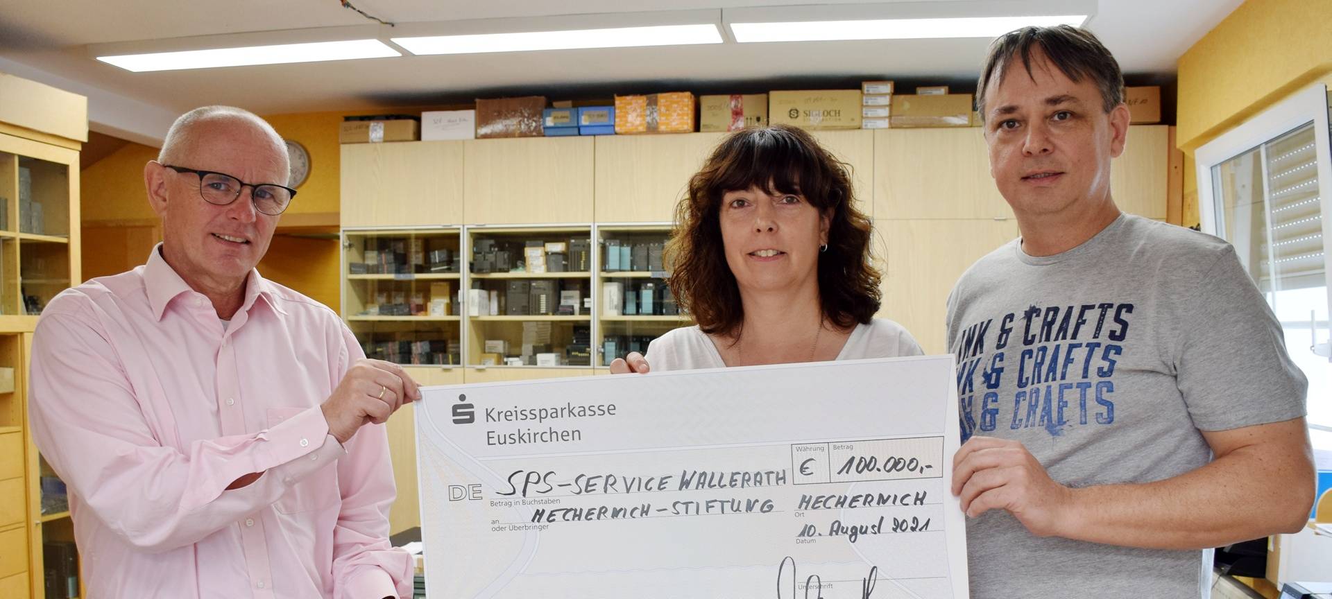 150.000 Euro für die Mechernich-Stiftung