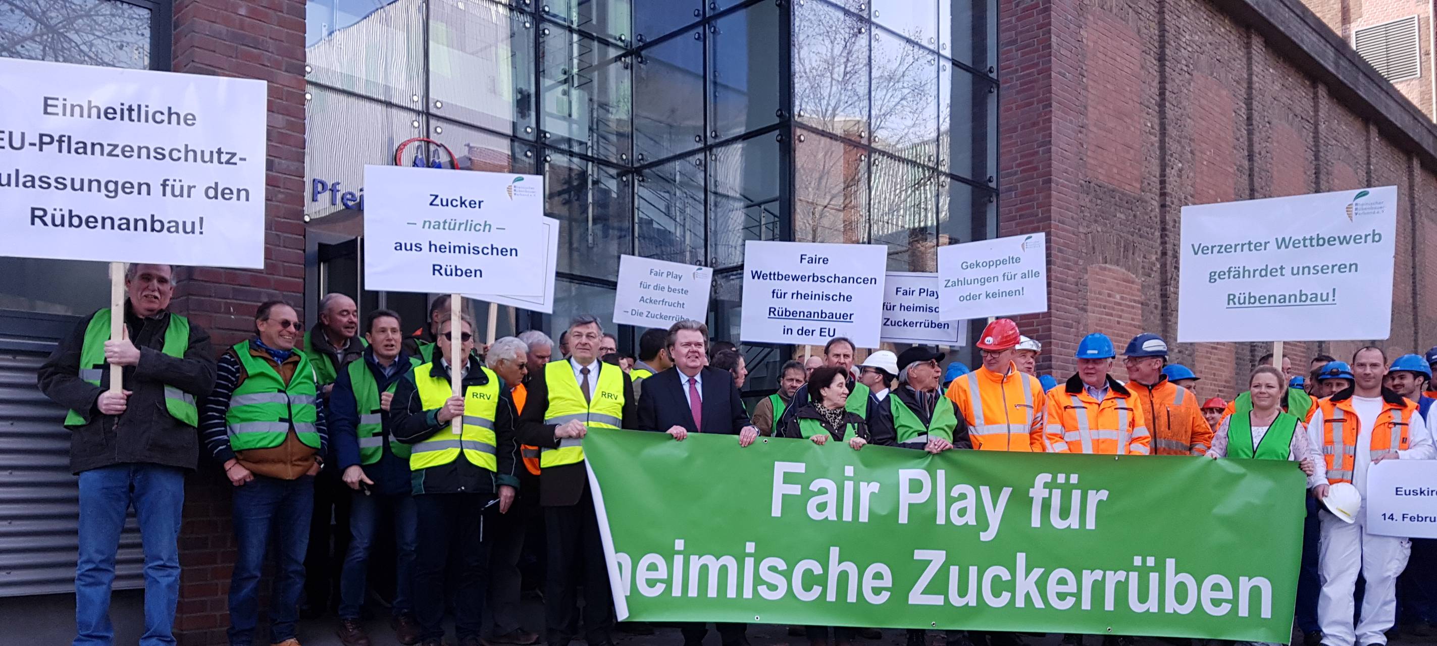 Rübenbauern-Demos in Euskirchen
