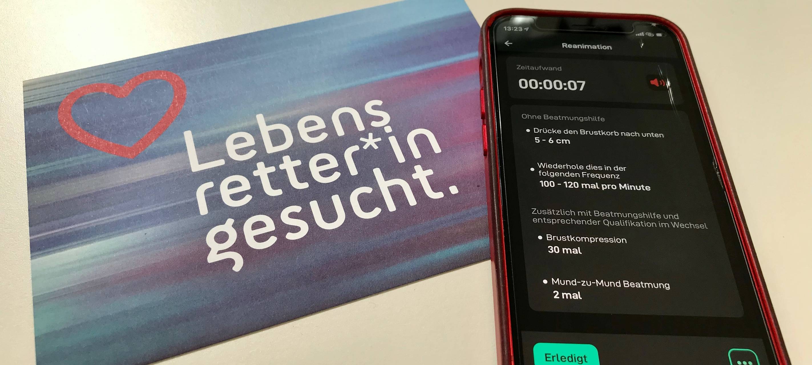 600 Ersthelfer unterstützen den Rettungsdienst
