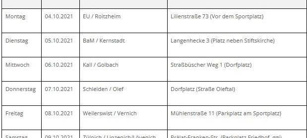 Weiter viele Hilsangebote für den Aufbauhilfe-Antrag