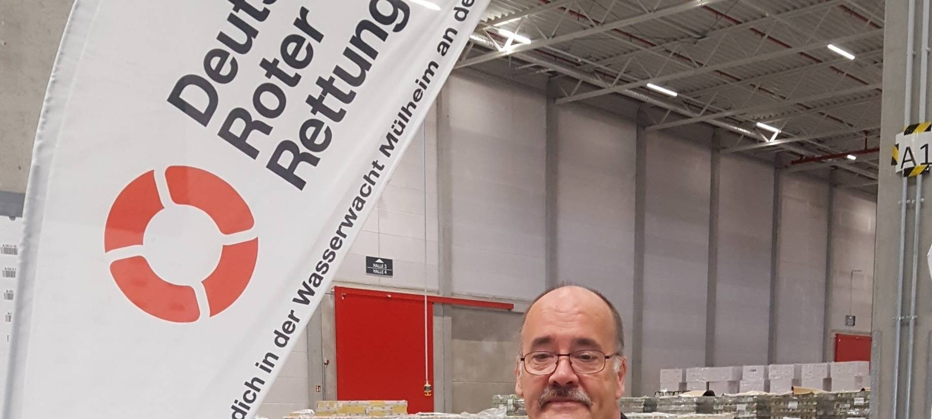 Viel los im DRK-Logistikzentrum Zülpich