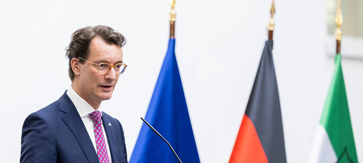 Ministerpräsident Wüst besucht Bad Münstereifel