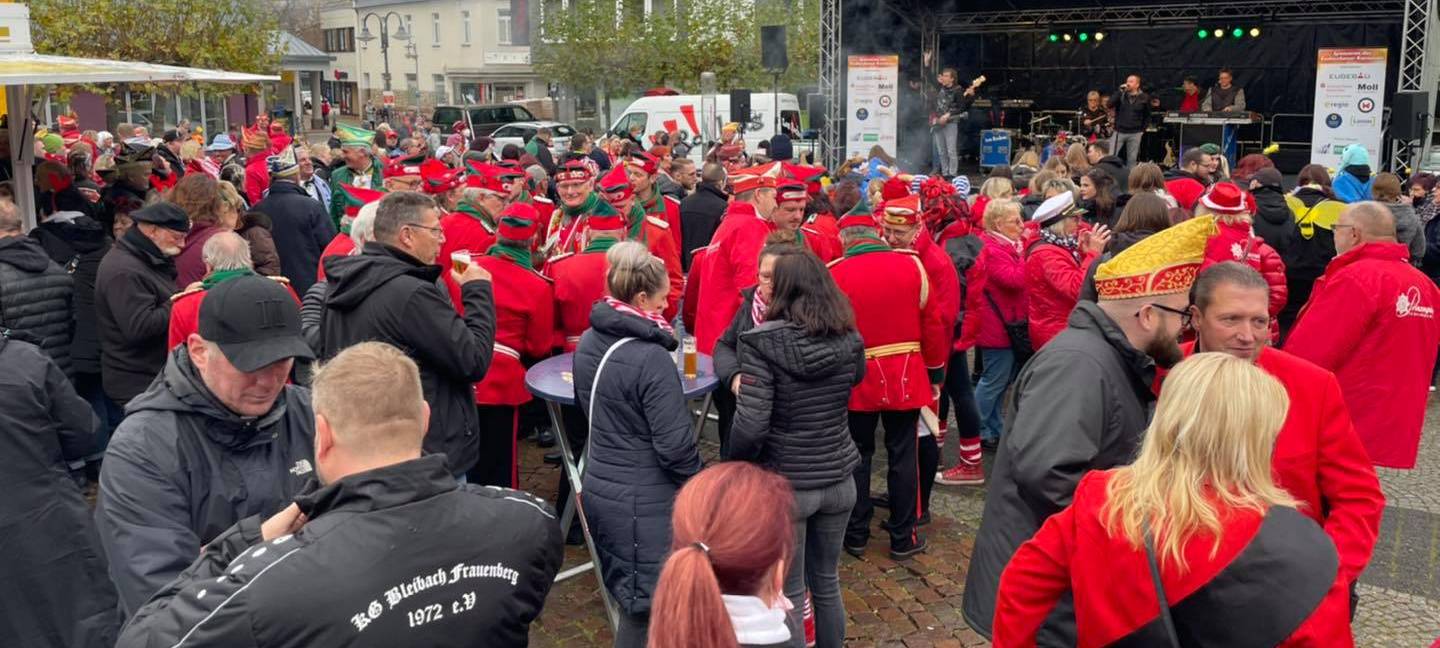 Gut besuchter Sessionsauftakt in Euskirchen