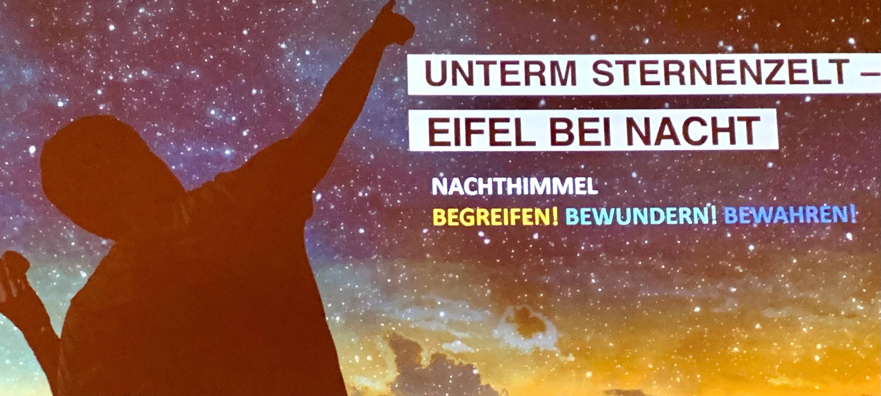Naturpark Eifel: Zertifikate für "Sternen-Guides"