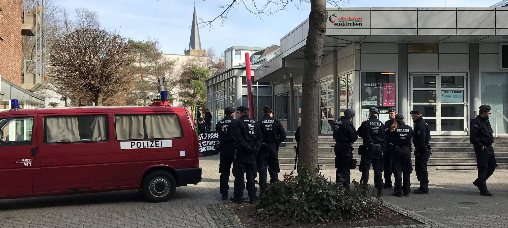 Polizeieinsatz City-Forum