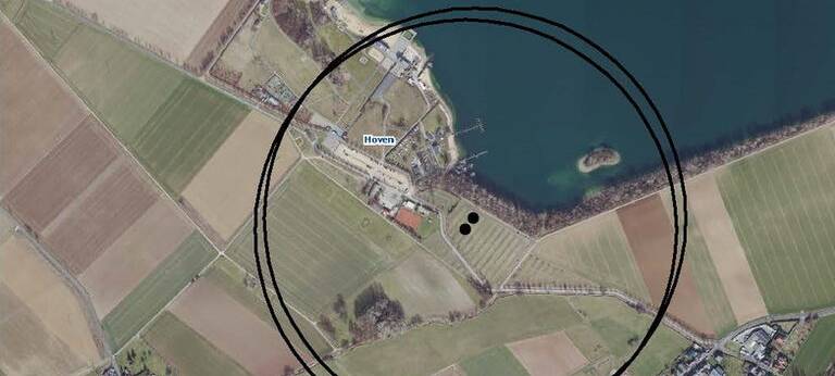 Blindgänger am Zülpicher Wassersportsee entschärft