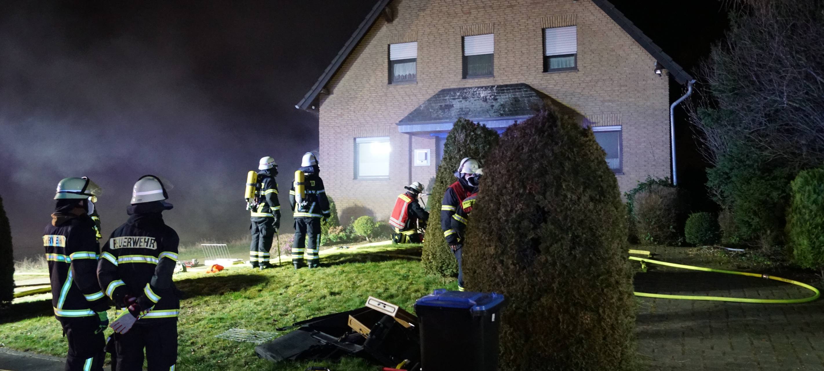 Hausbrand in Euskirchen