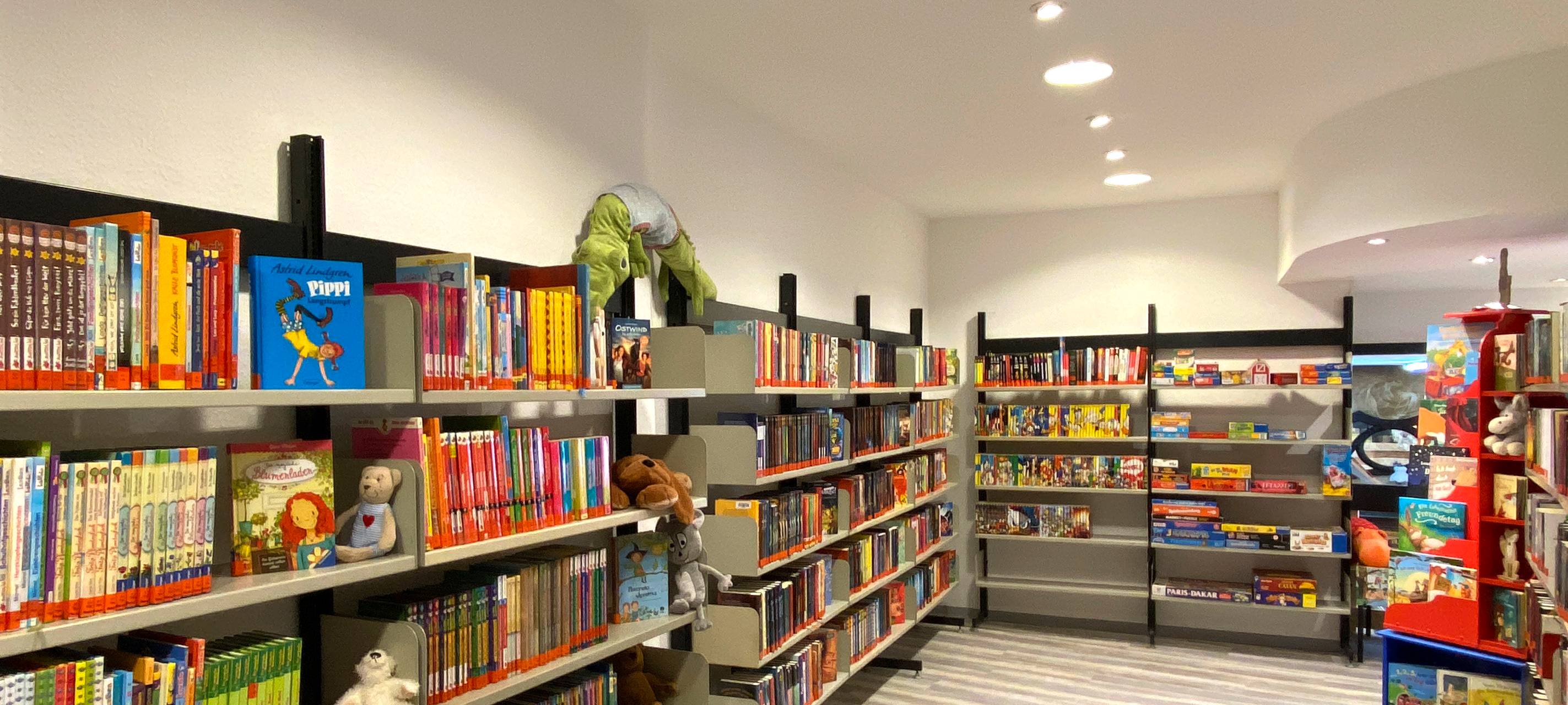 Stadtbibliothek wieder in neuen Räumen