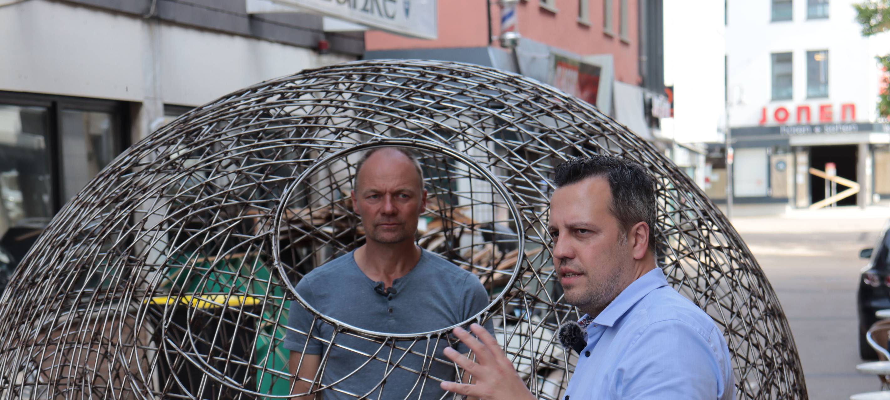 Zu Fuß in die Partnerstadt