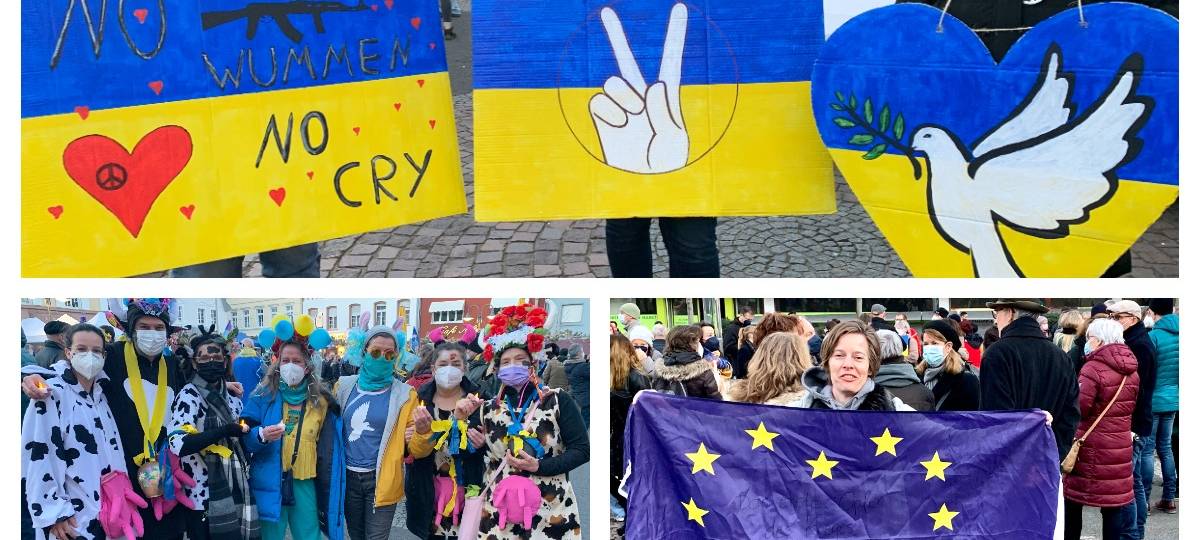 Solidaritätskundgebungen im Kreis Euskirchen
