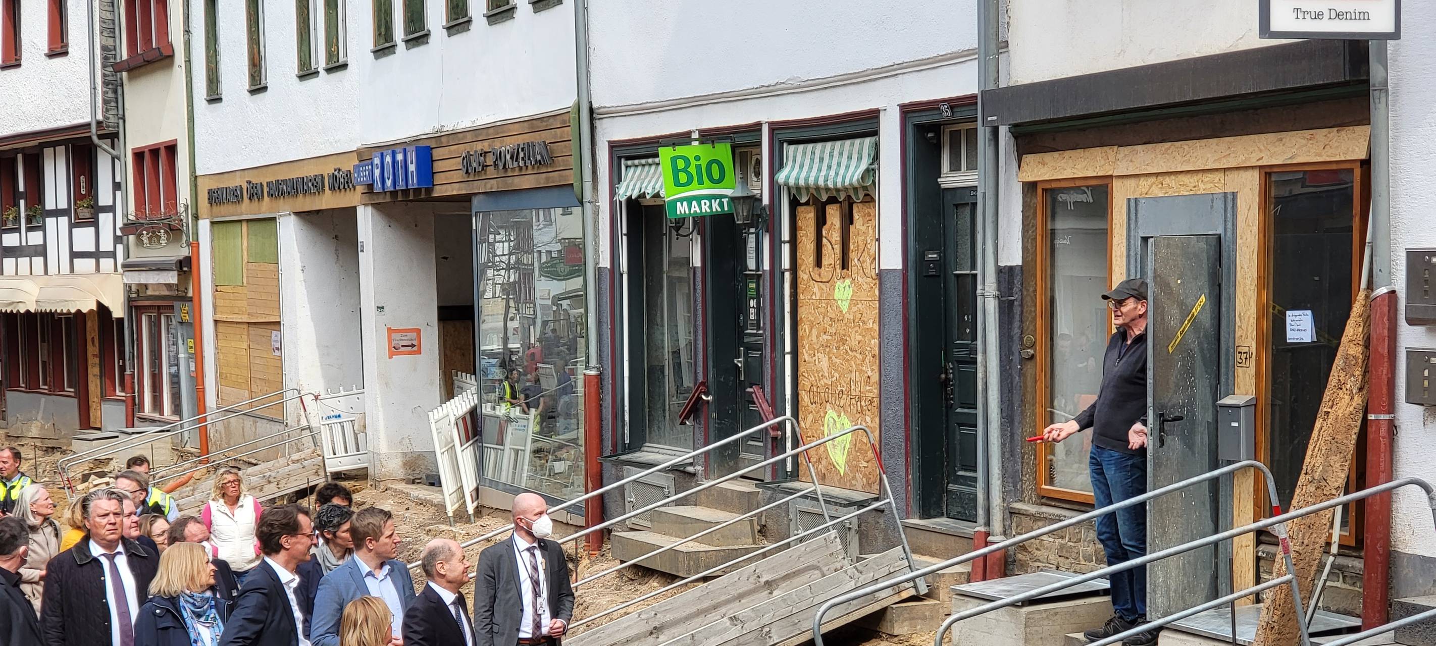 Olaf Scholz zu Besuch in Bad Münstereifel