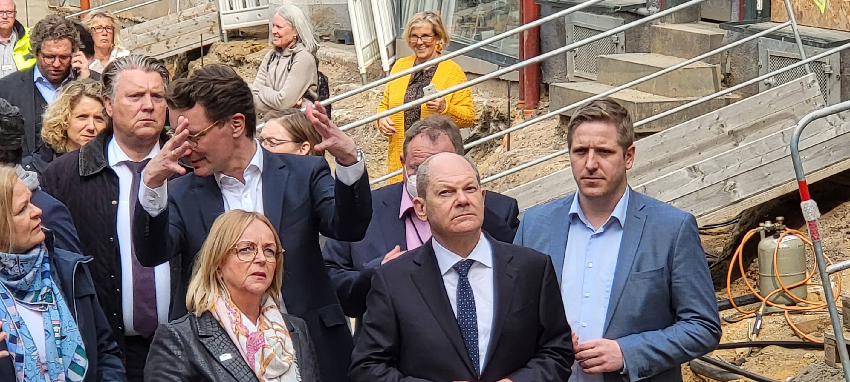 Olaf Scholz zu Besuch in Bad Münstereifel