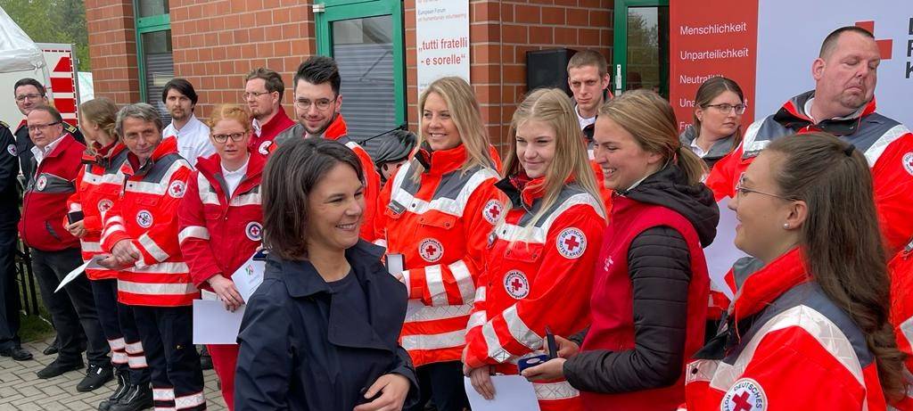 Annalena Baerbock besuchte Vogelsang (Eifel)