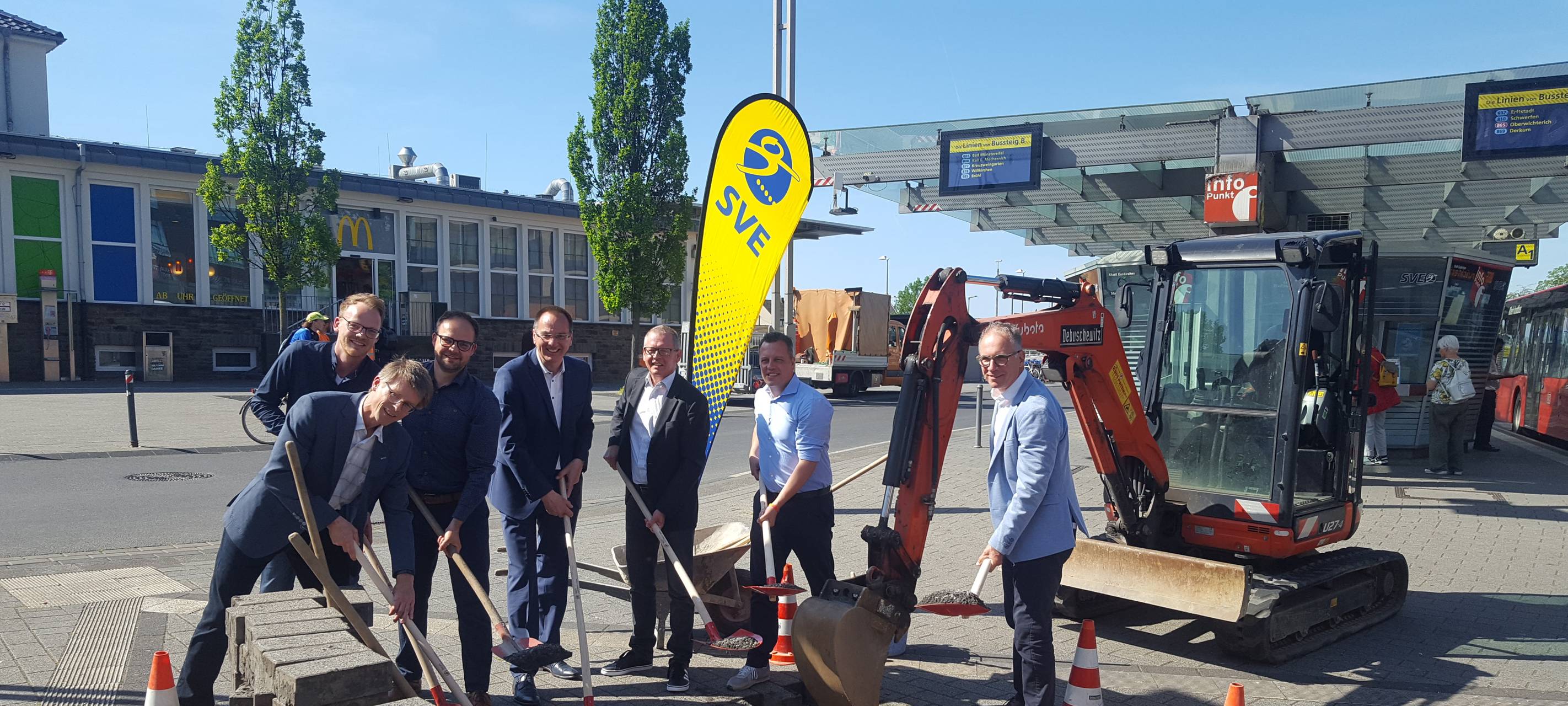 Digitale Busanzeigetafeln in Euskirchen