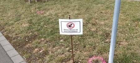 Keine Grünpflege mehr wegen Hundehaufen
