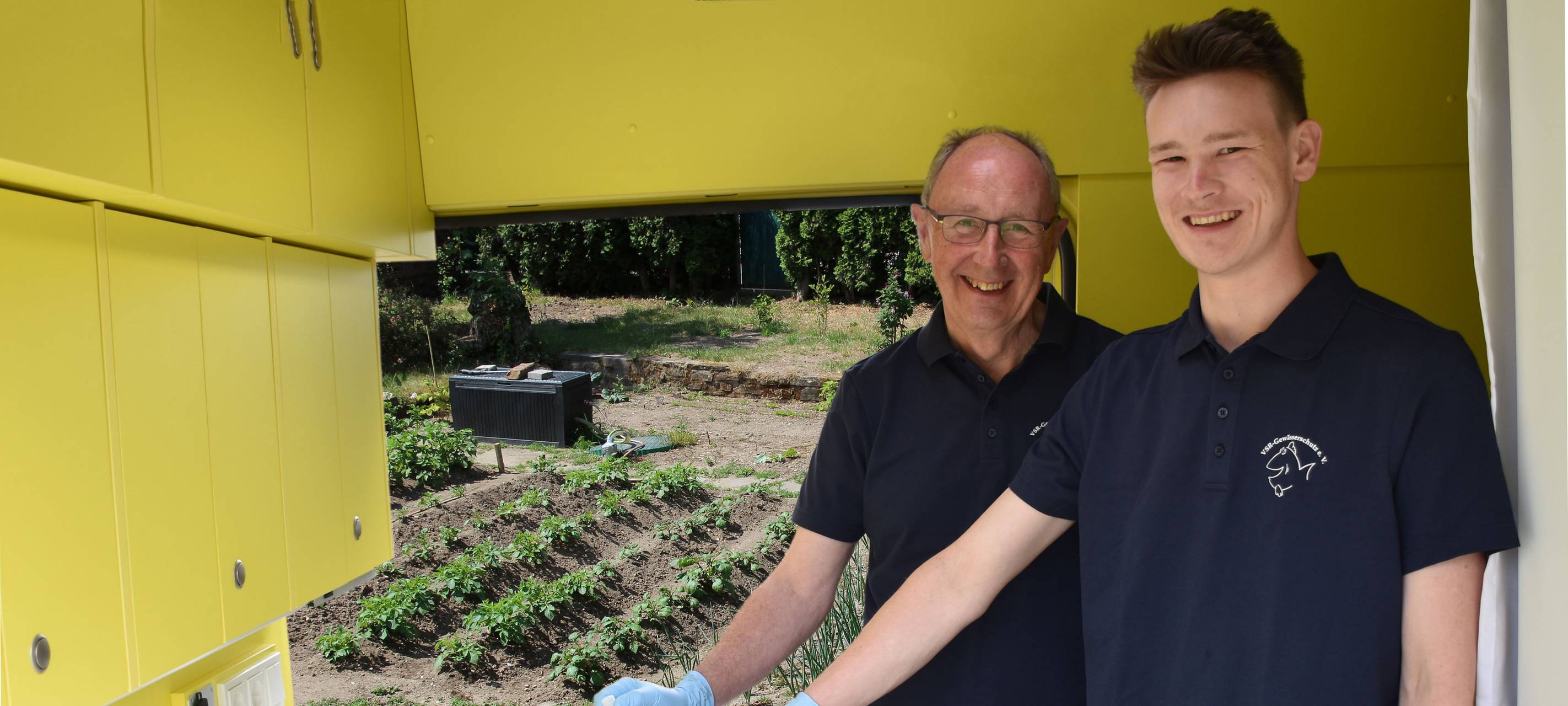 Brunnenwasser wird untersucht