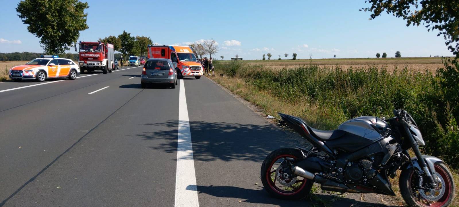 Motorrad-Unfall in Zülpich
