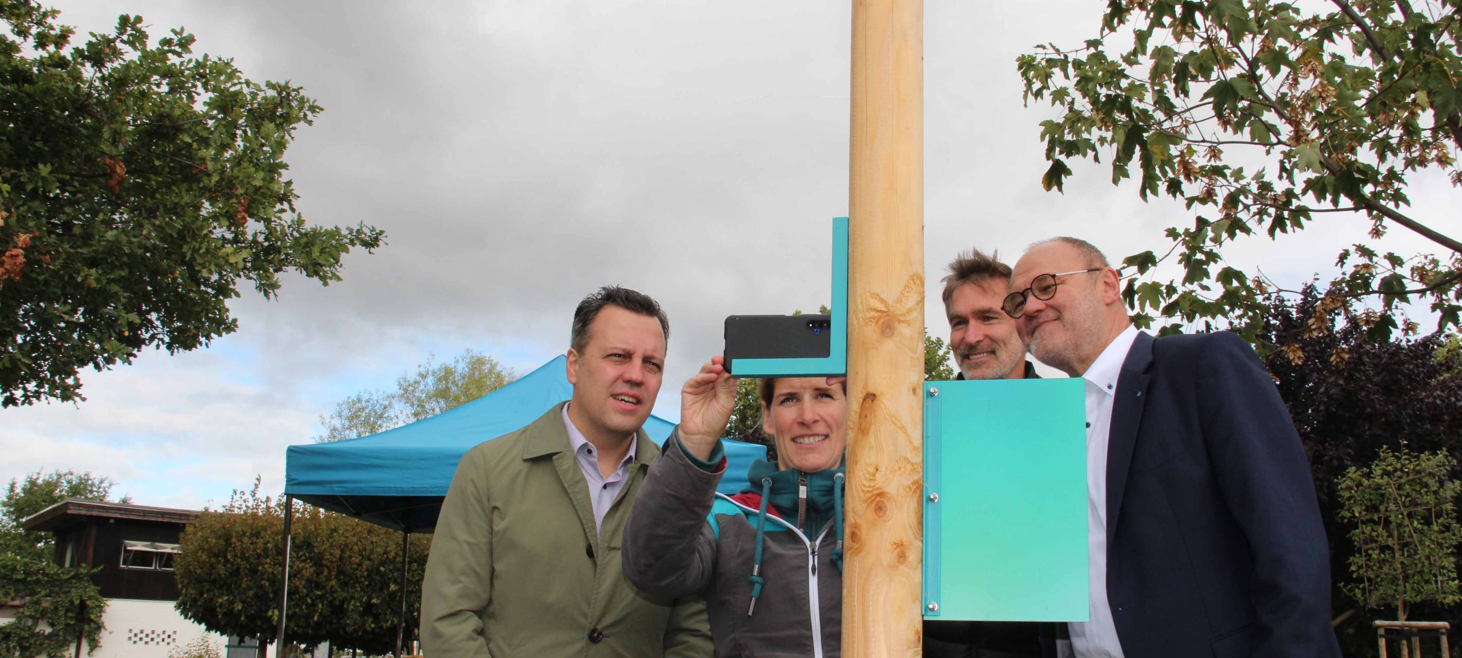 Neue Forscherstation in der Erftaue
