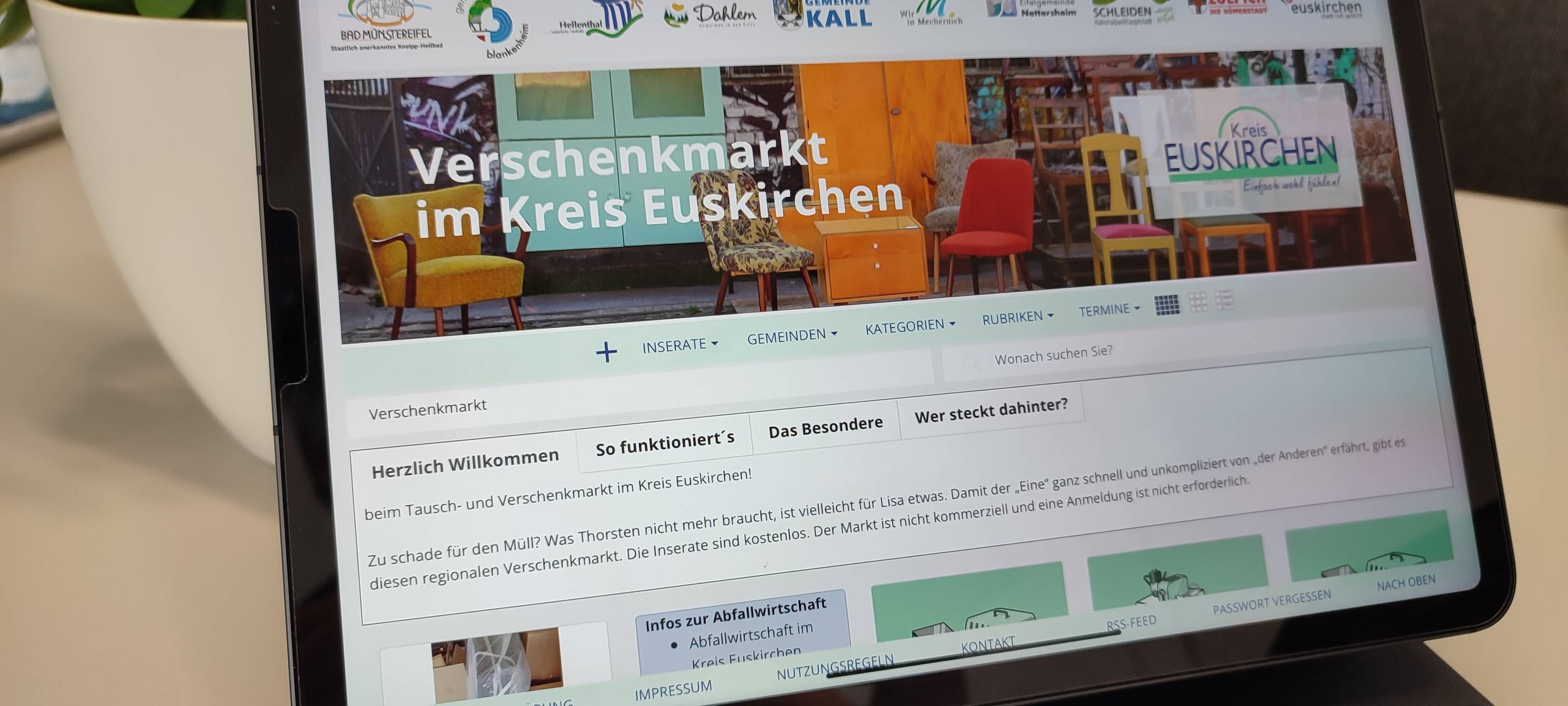 Neuer Online-Verschenkmarkt