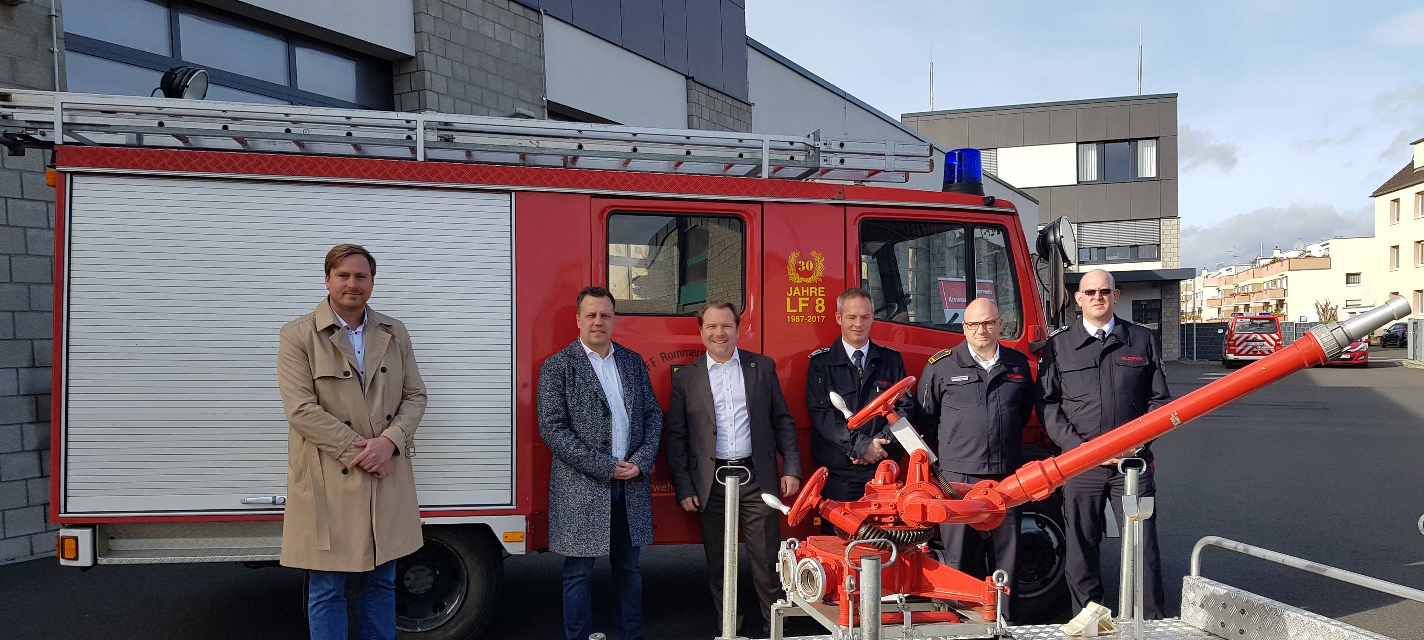Spende aus Euskirchen: Feuerwehrfahrzeug für die Ukraine