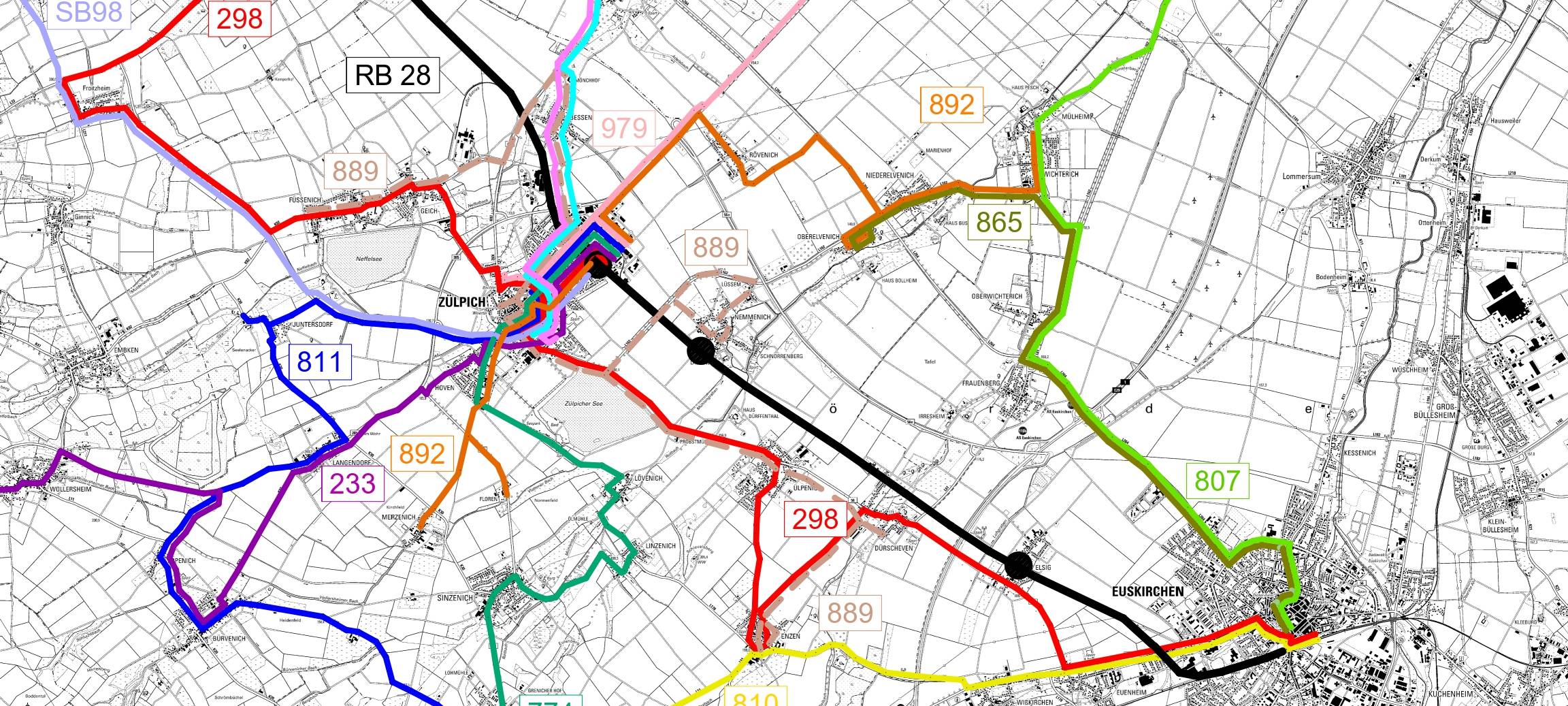 Zülpich: Änderungen bei Bördebahn und Buslinien