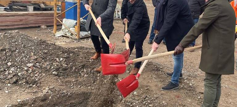 Grundsteinlegung für REWE-Markt in Gemünd