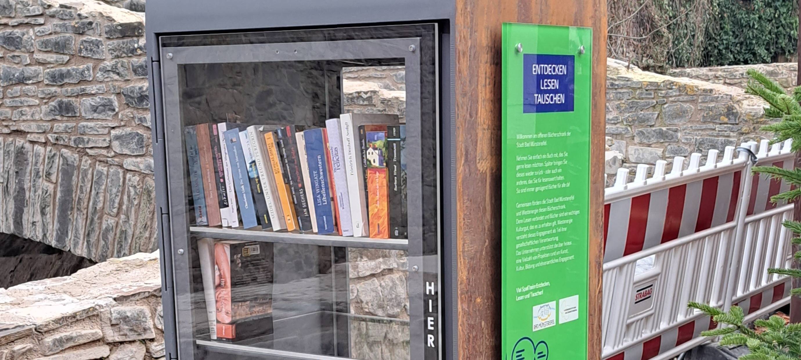 Neuer Bücherschrank in Bad Münstereifel