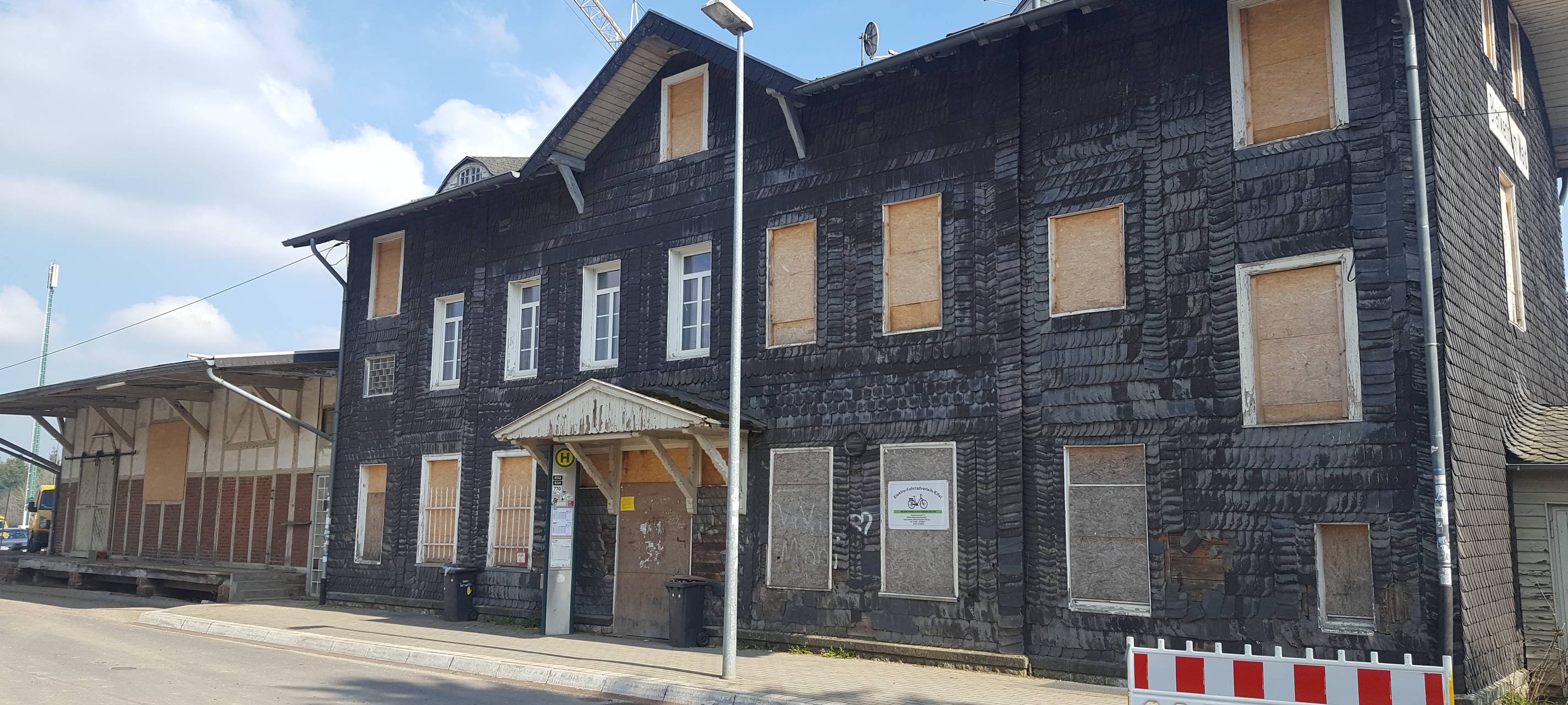 Bahnhofsgebäude in Blankenheim-Wald wird verkauft