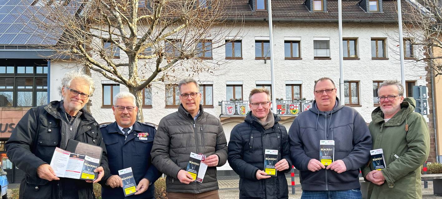 Flyer gibt Tipps für Blackout in Zülpich