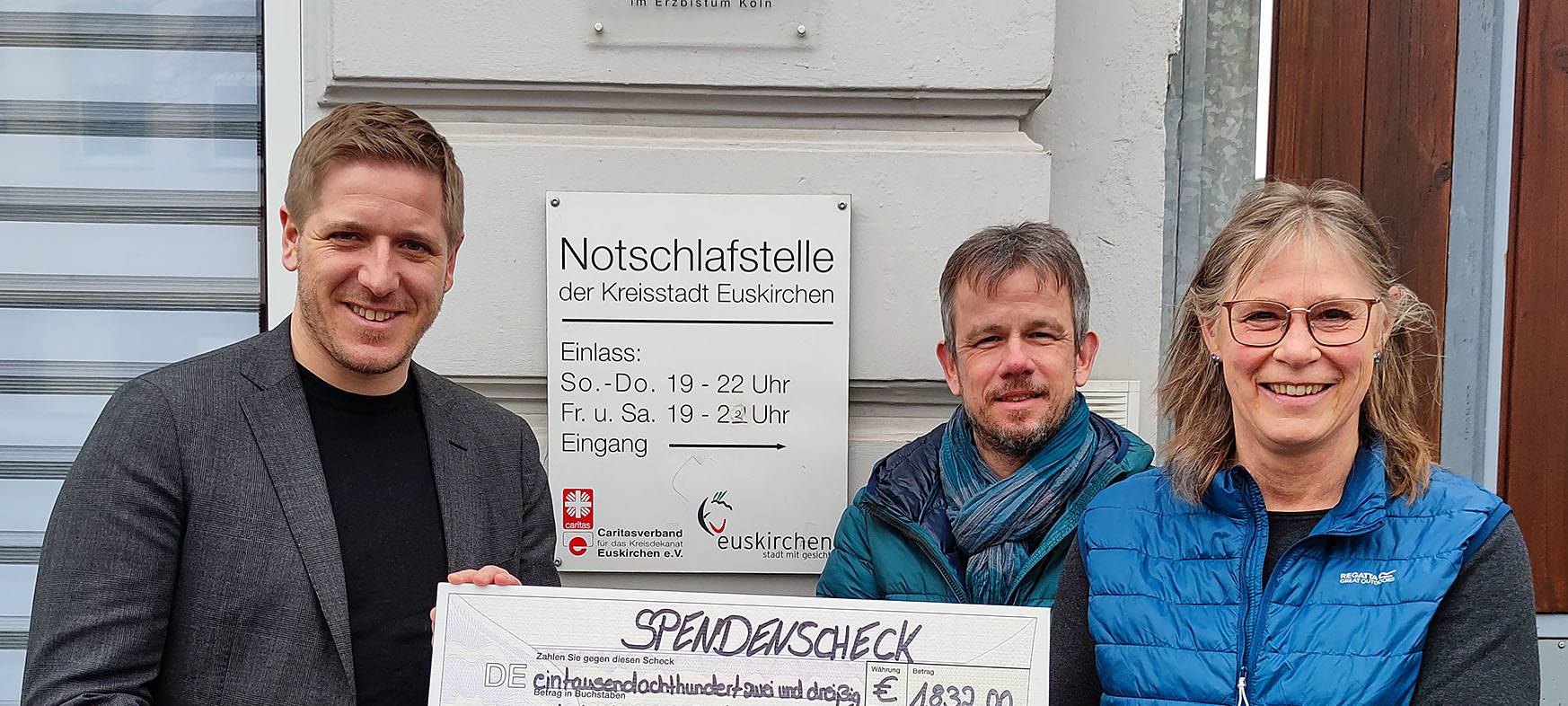 Spenden für "SuppenKirche" und Notschlafstelle