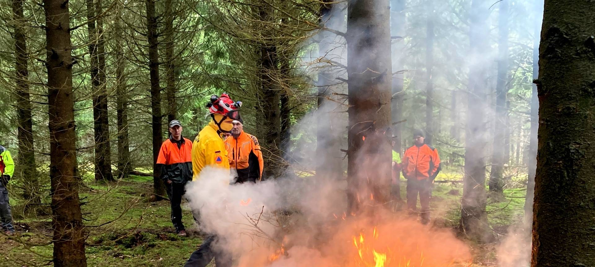 Konzepte und Schulung gegen Waldbrände im Nationalpark Eifel