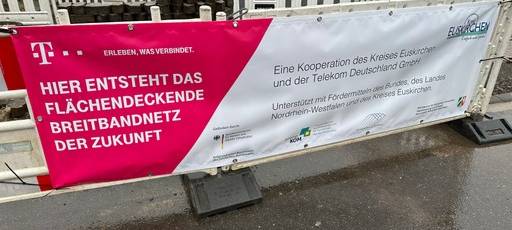 Startschuss des Glasfaserausbaus für 700 Unternehmen