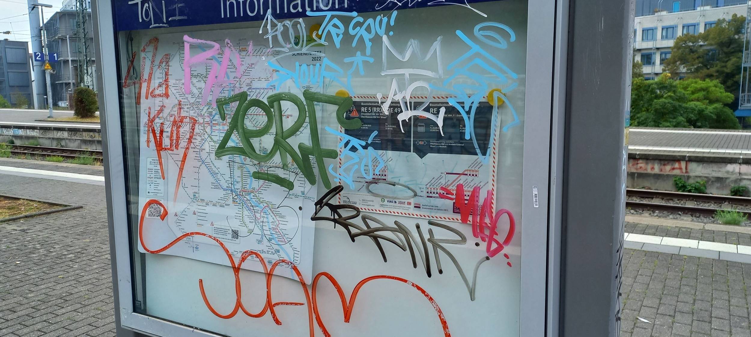 Bahnhöfe in akzeptablem Zustand